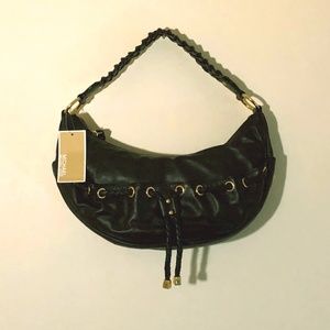 Michael Kors Vintage Black Hobo Handbag